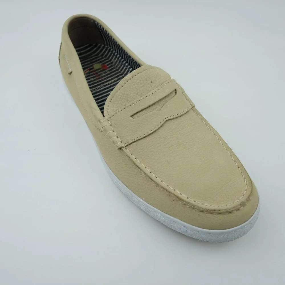 Cole Haan Nantucket Loafer II Mens 10M Brazilian Sand Nubuck Tan C27522 Grand Os